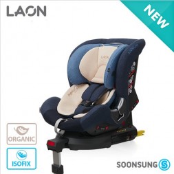 [카시트대여]  LAON 카시트 ISOFIX 전용 딥불루 제품[신생아~7세]